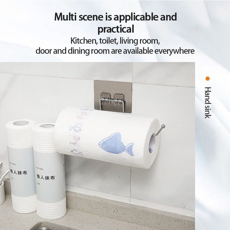 Roll Paper Holder Bathroom Towel Rack